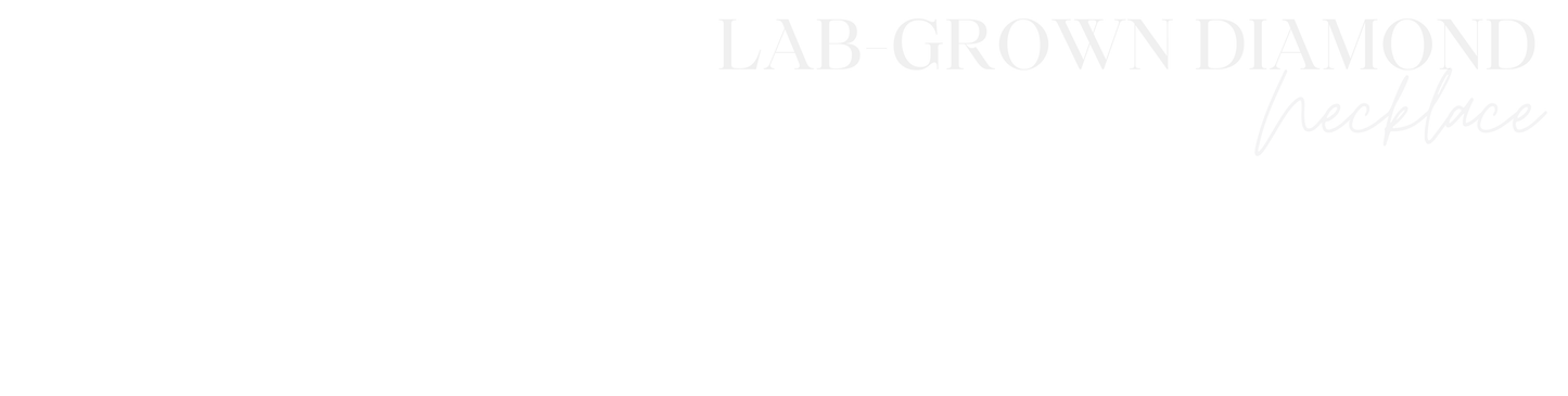 Lab-Grown Diamond Necklaces